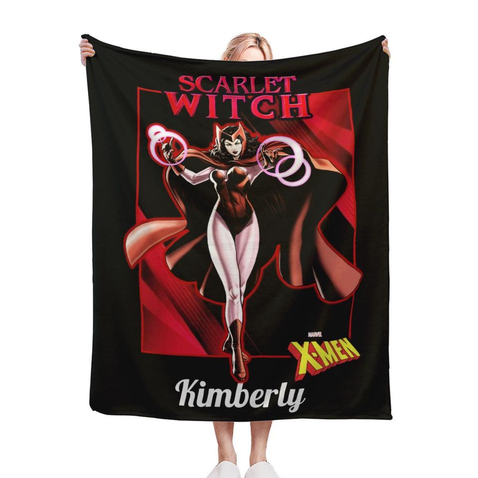 Personalized X-Men Blanket: Custom Superhero Gift