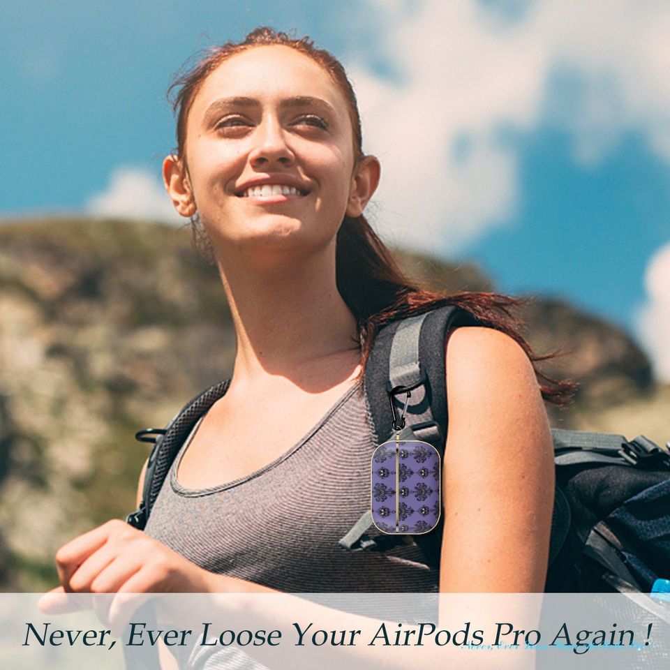 Haunted mansion Design AOP Airpods Case Cover