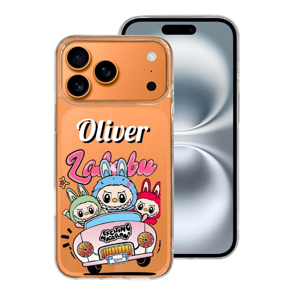 Labubu iPhone 17 Pro Max TPU Case: Shockproof Drop Protection
