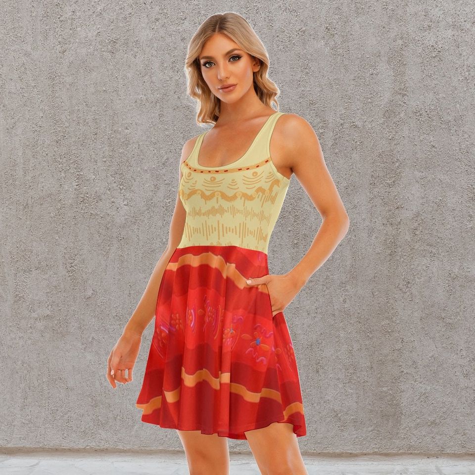 Dolores Encanto Dress ,Dolores Madrigal Costume,  encanto cosplay costume