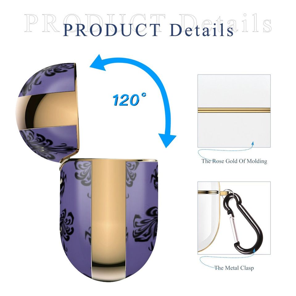 Haunted mansion Design AOP Airpods Case Cover