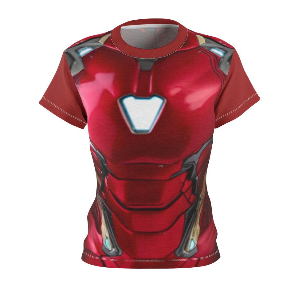 Iron Man Women's Tee: Superhero Comic Book Apparel