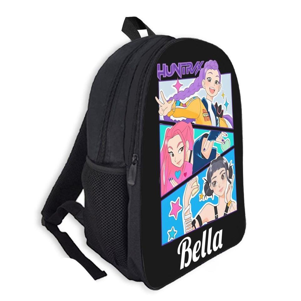 KPop Demon Hunters Anime Backpack 17in for School and Fashion