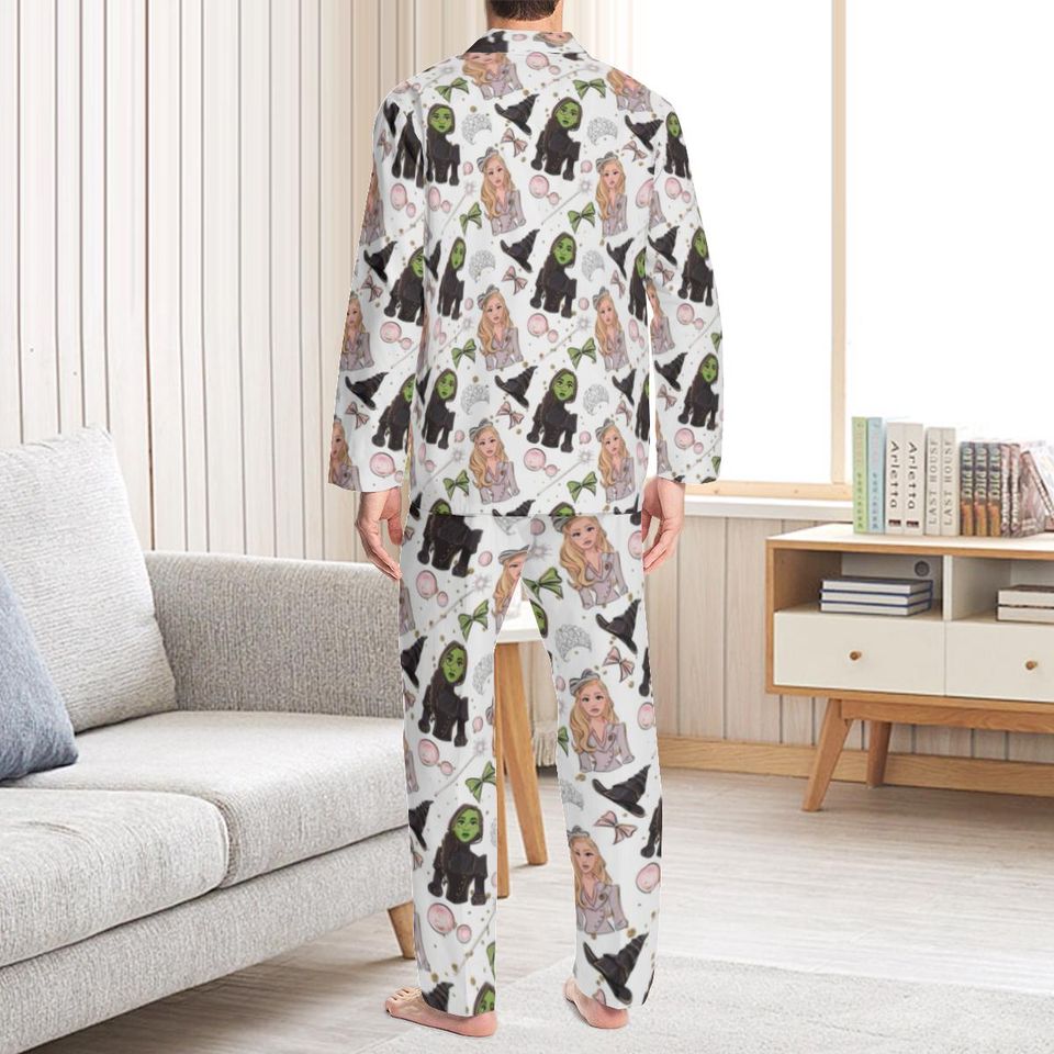 Wicked Pajama Set , Elphaba & Glinda couple pajamas,