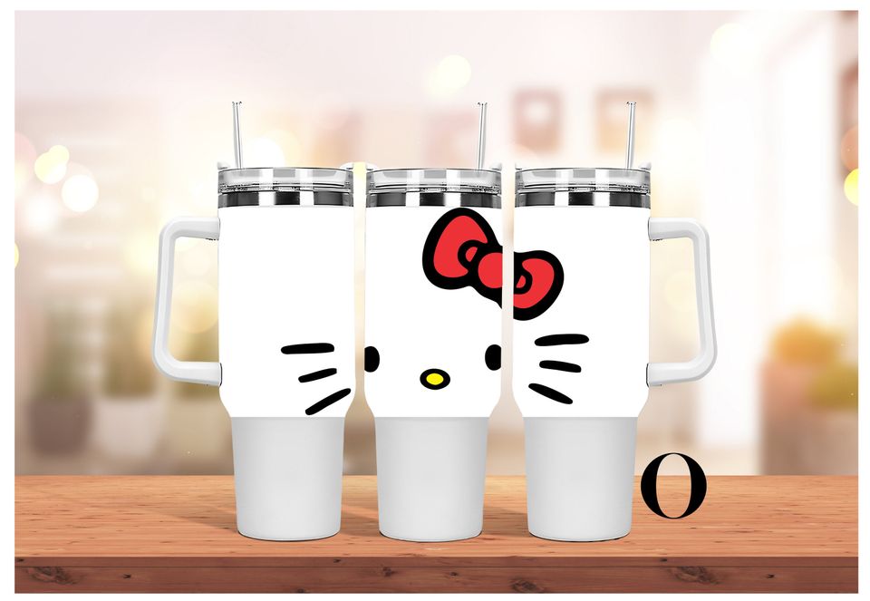 Hello Kitty Tumbler, Hello Kitty Tumbler 40 oz with Handle
