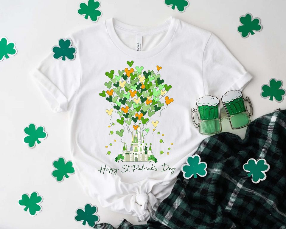 Disney ST.Patrick's Day Sweatshirt, Magic Kingdom Sweatshirt