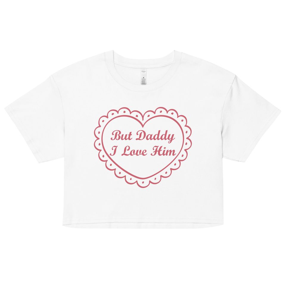 But daddy I love him Baby tee Swift inspired TTPD