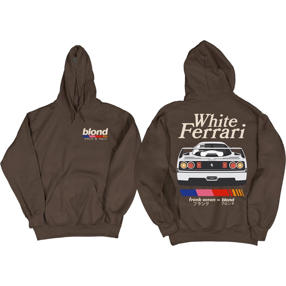 Frank Ocean BLOND WHITE FERRAR! Hoodie