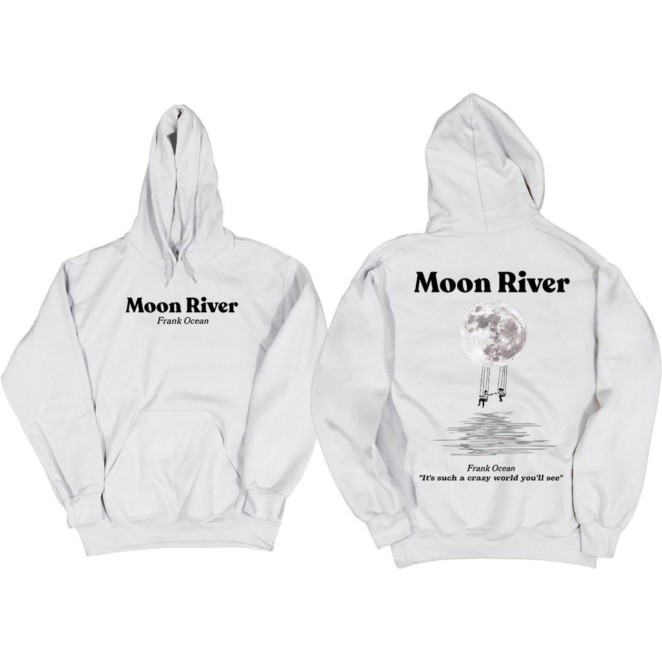 Frank Ocean MOON RIVER Hoodie | blond album