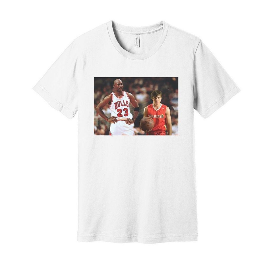 Michael Jordan Troy Bolton Unisex Tee