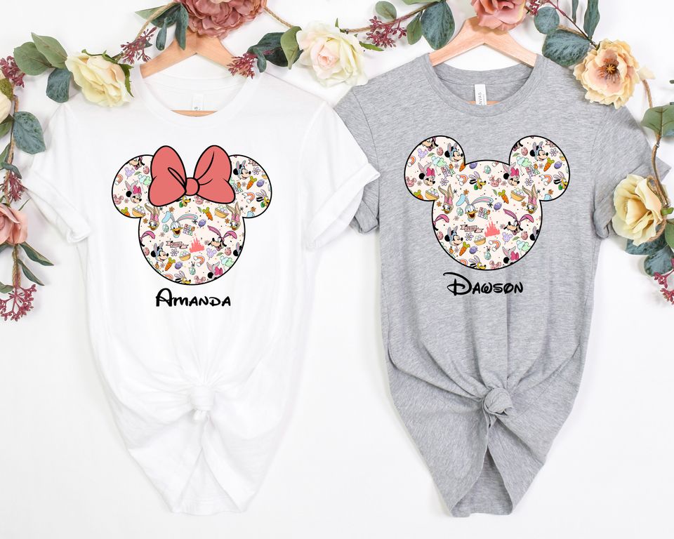 Disneyworld  Mickey and Friends Easter Shirt