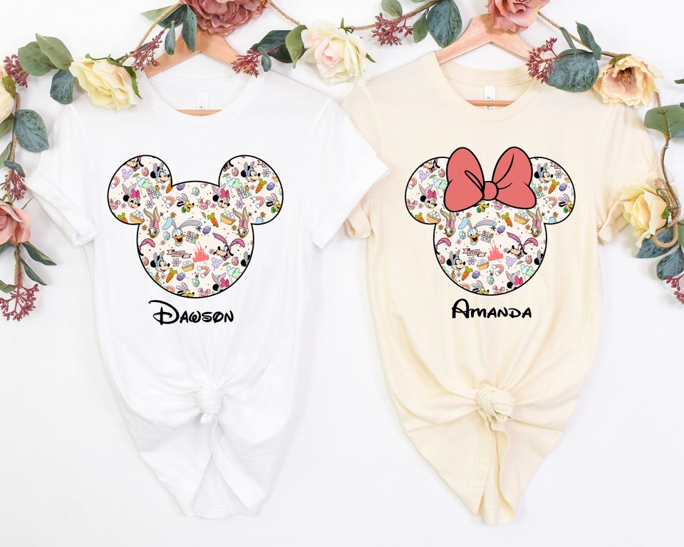 Disneyworld  Mickey and Friends Easter Shirt