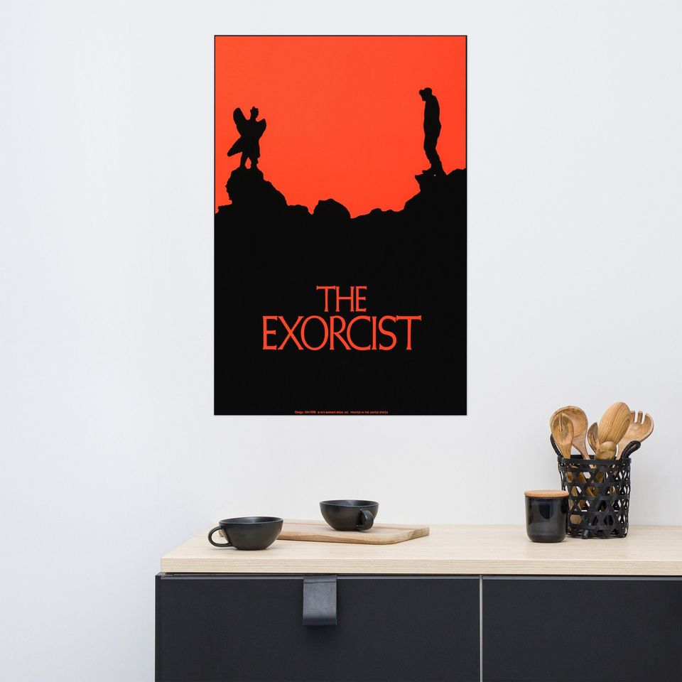 The Exorcist (1973) Vintage Movie Poster