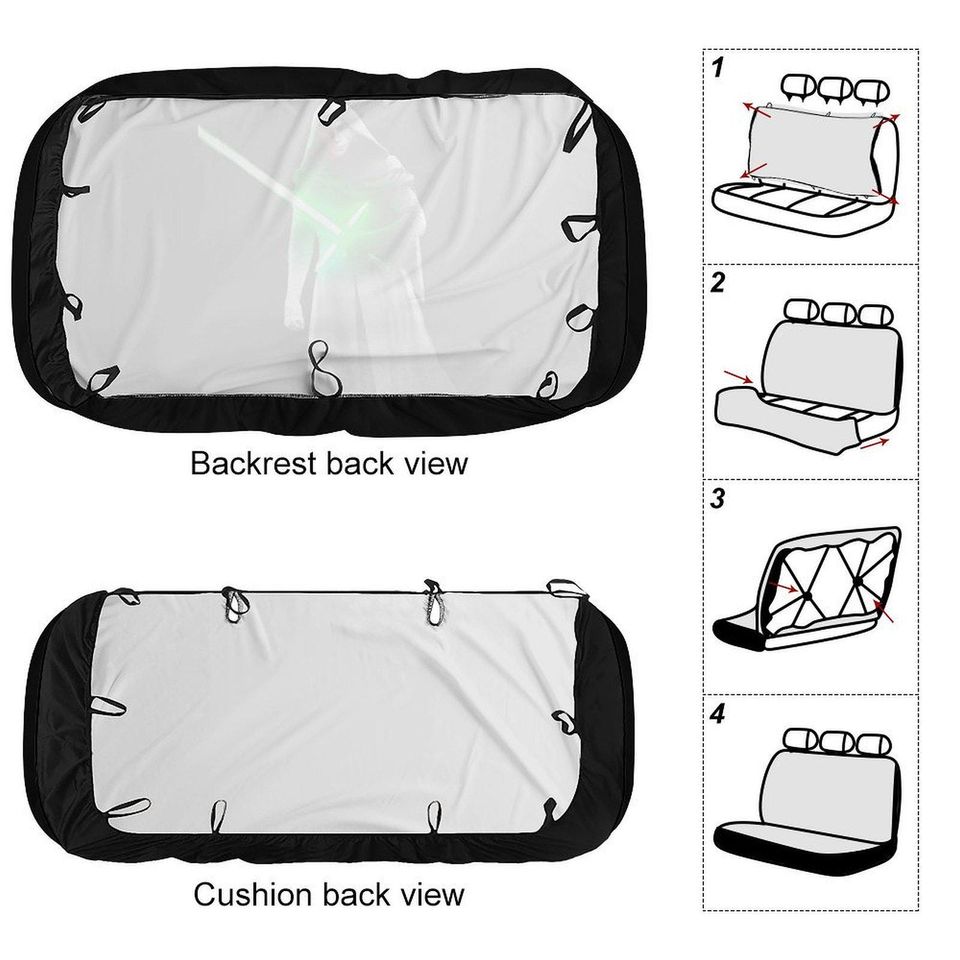 Darth Vader Rear Seat Cover Durable Stylish Car Seat Protector