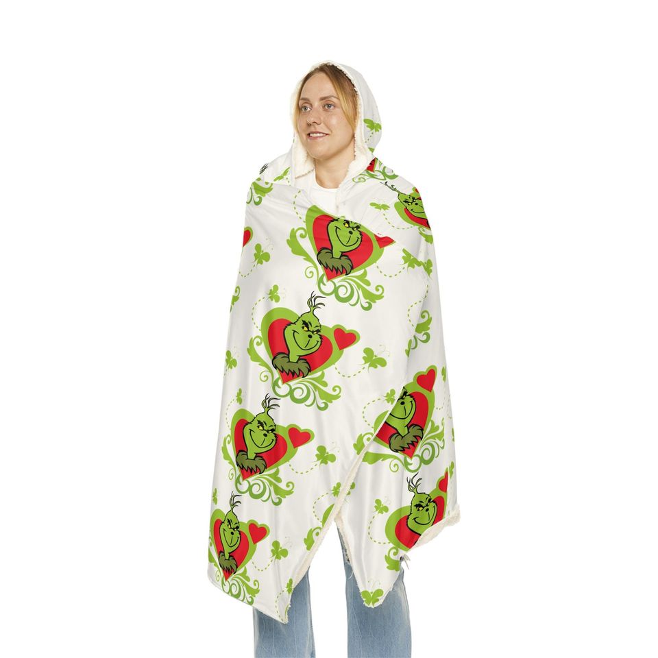 funny character Hooded Blanket | Winter | Christmas Gift