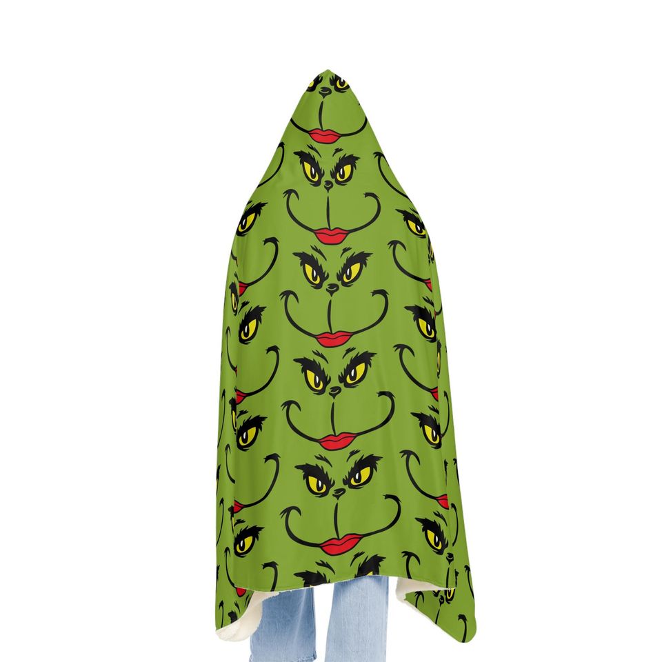Funny character Hooded Blanket | Winter | Christmas Gift