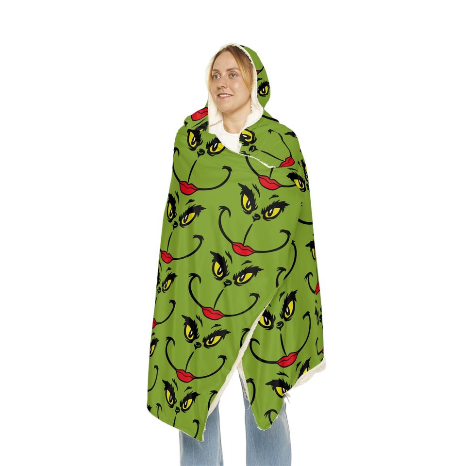 Funny character Hooded Blanket | Winter | Christmas Gift