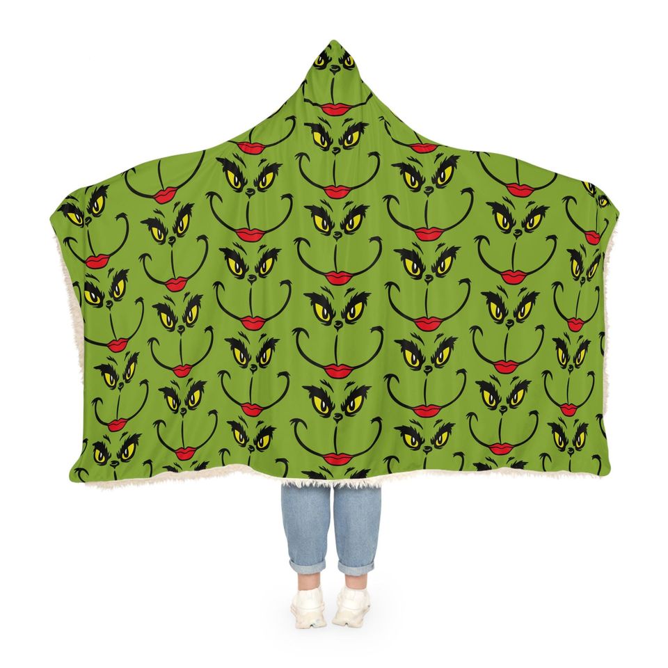 Funny character Hooded Blanket | Winter | Christmas Gift