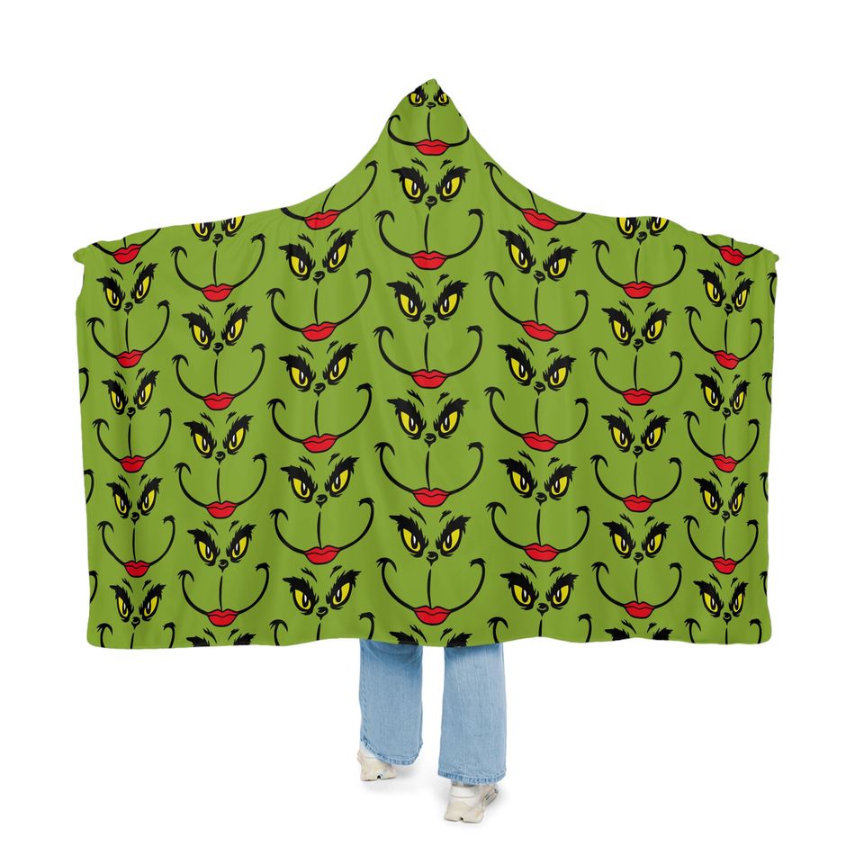 Funny character Hooded Blanket | Winter | Christmas Gift