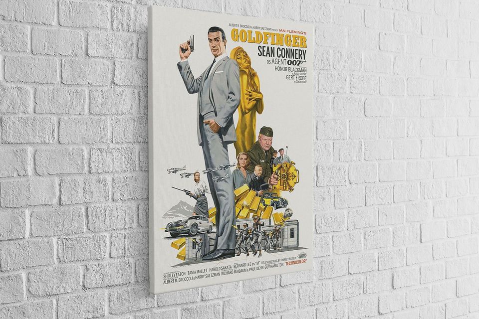 James Bond 007, Goldfinger, Movie Poster