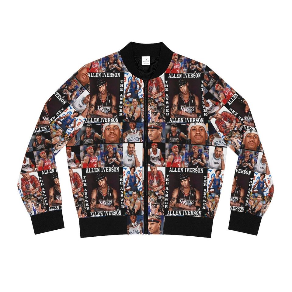 Men's Allen Iverson Bomber Jacket