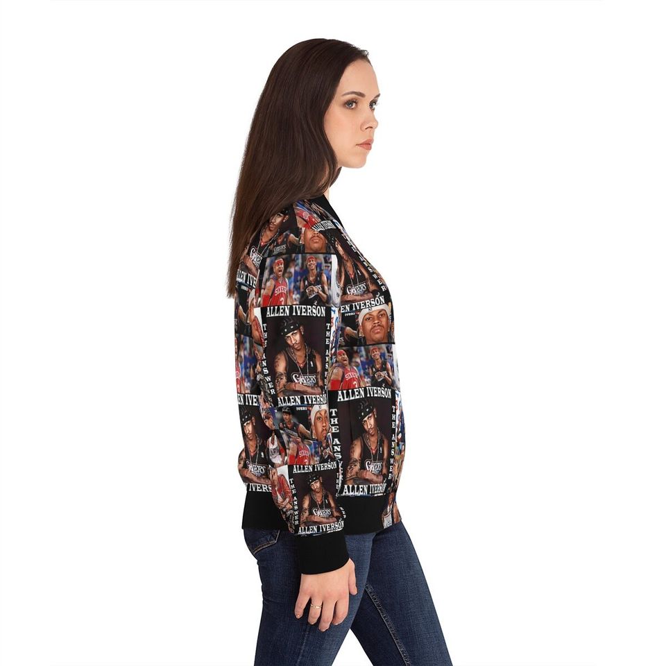 Men's Allen Iverson Bomber Jacket