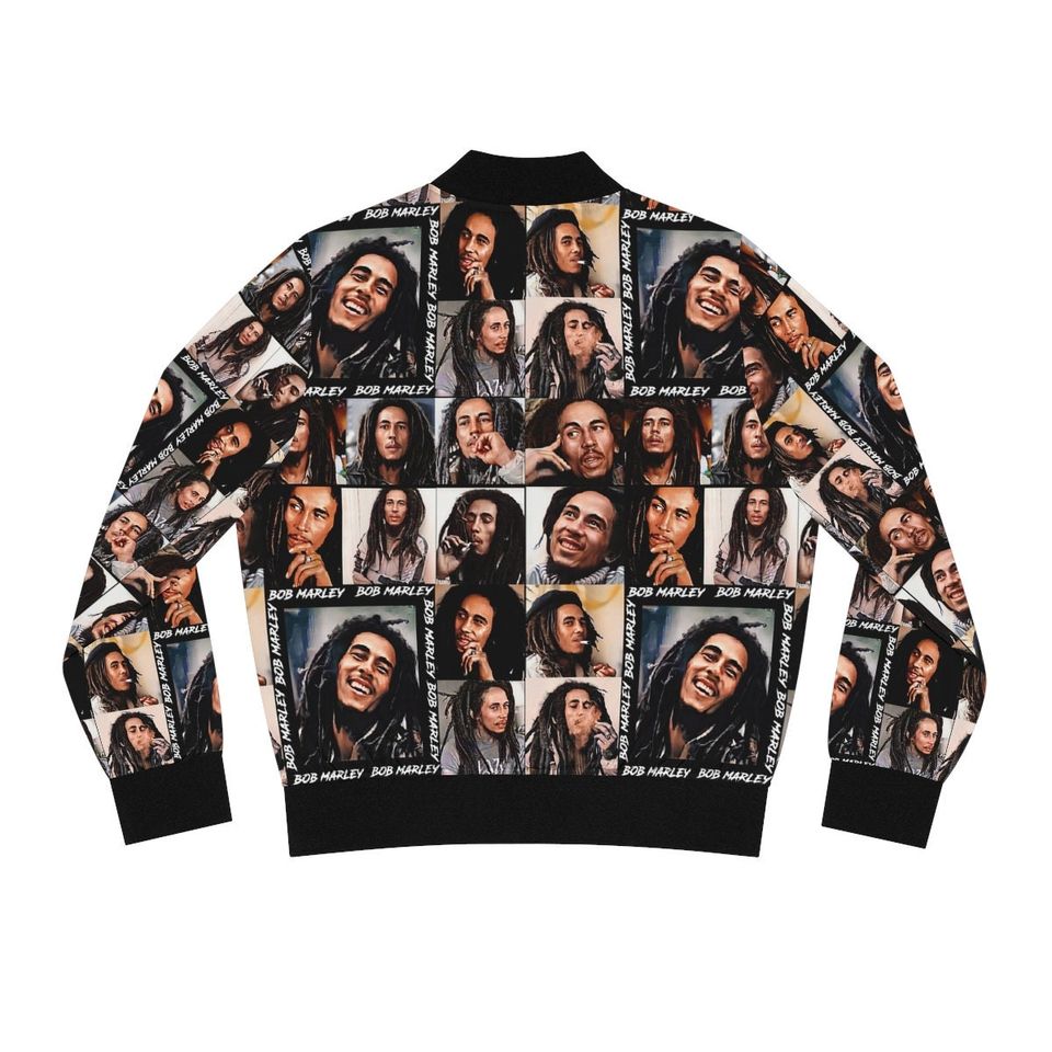 Men's Bob Marley Bomber Jacket