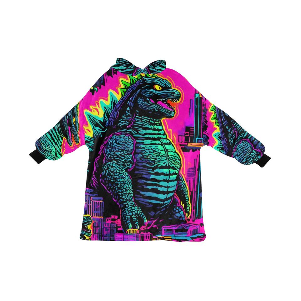 Blanket Hoodie god zilla Gojira Kaiju
