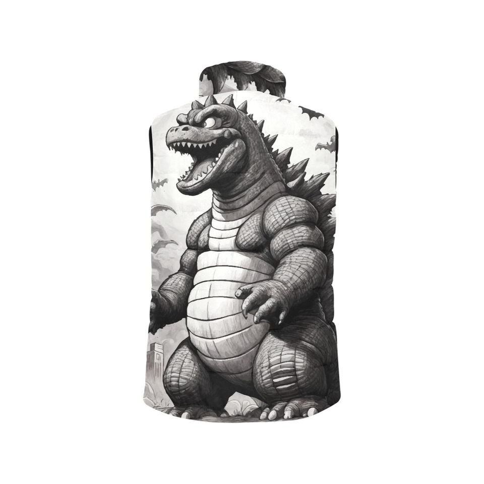 god zilla Gojira Kaiju Sleeveless Jacket