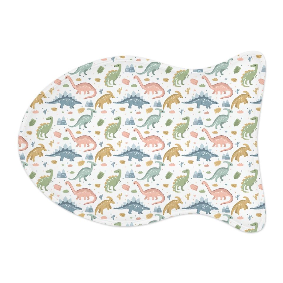 Dinosaur Print Pet Bowls Mats