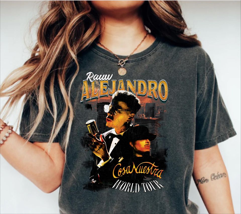 Rauw Alejandro Cosa Nuestra Concert Merch Tour Dates