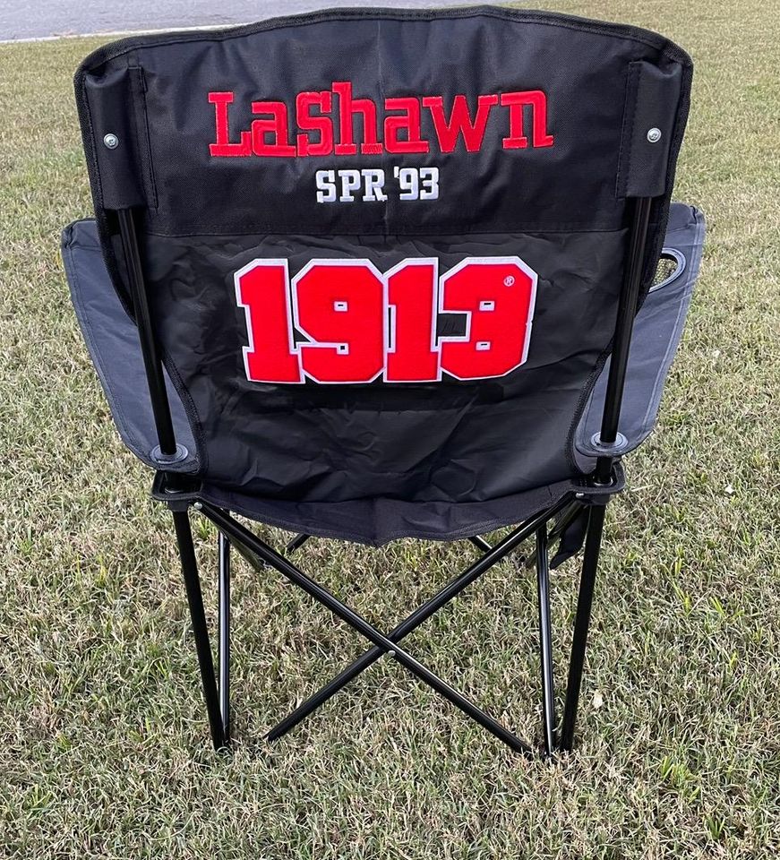 Sorority Custom chair, Greek chair, D9