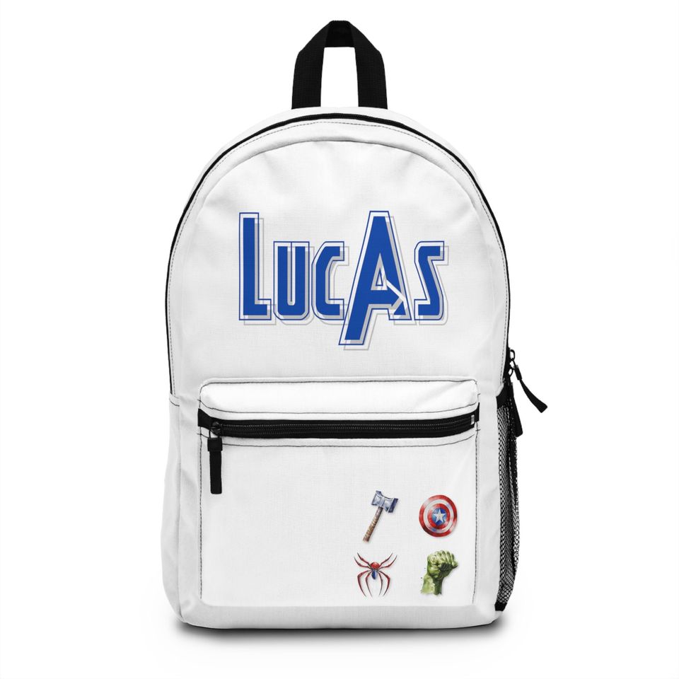 Custom Marvel Backpack, Back To School Disney Backpack, Back To School Backpack