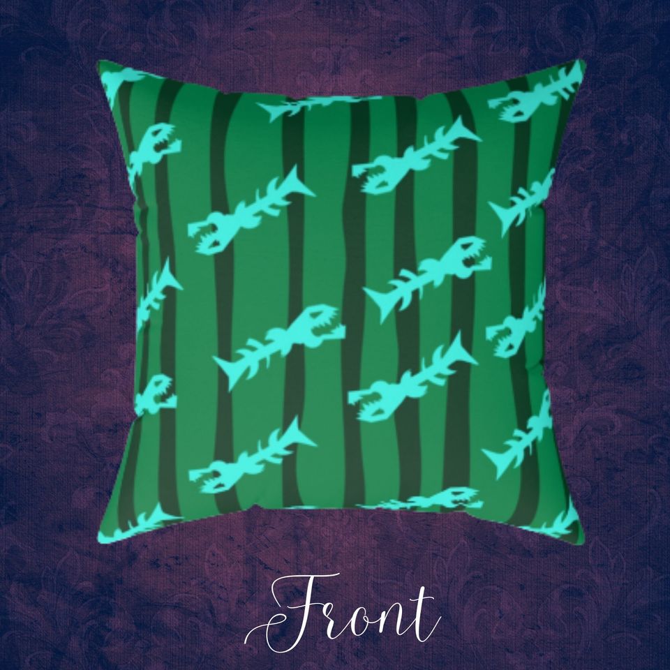 Pillow: Haunted Mansion Nightmare Before Christmas Present