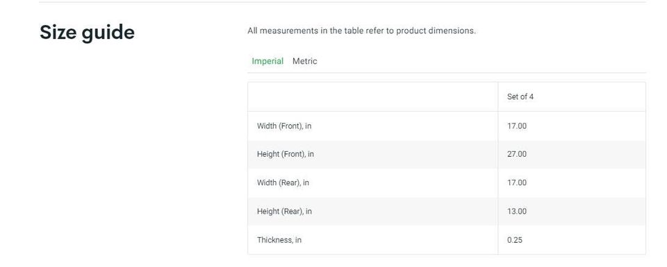 Vampire lips car mat set 4pc