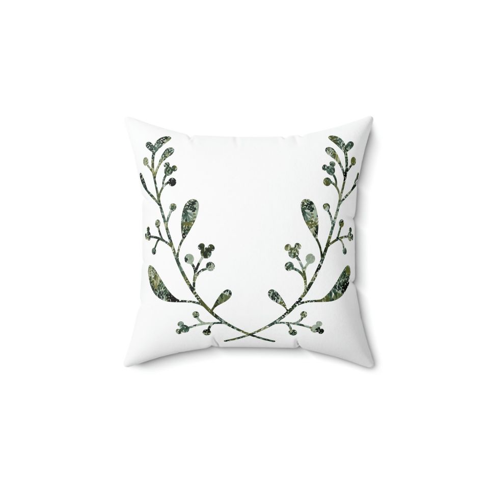 Double vine Hidden Mickey, Various Green and Mickey Mouse Silhouette,