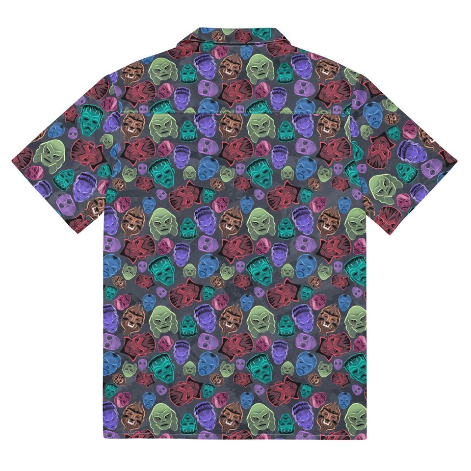 STOP HATE (2025 Edition) Dark Universe (Universal Monsters) Unisex Button Shirt