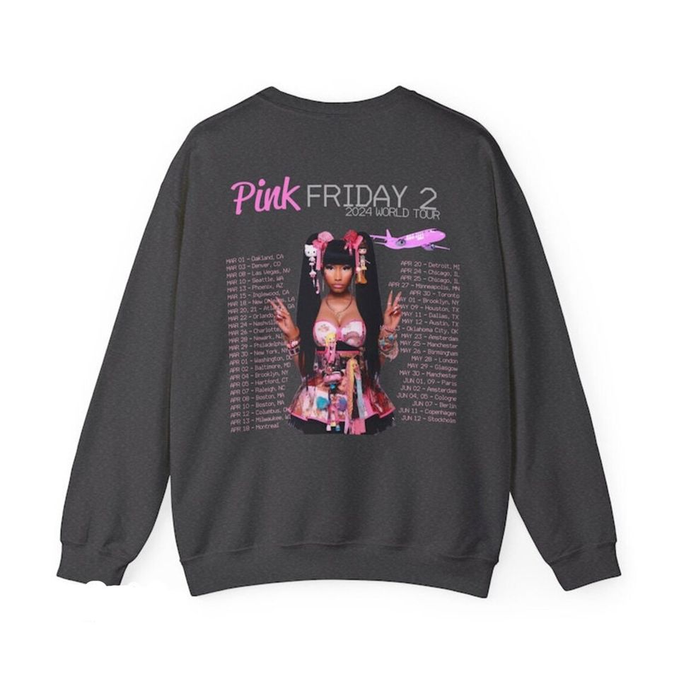 Pink Friday 2 (Nicki Minaj) 2024 Tour Shirt