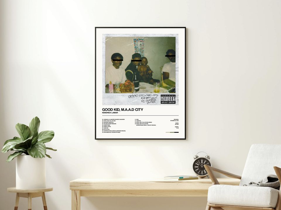 Good Kid, M.A.A.D City, Kendrick Lamar, Good Kid Poster