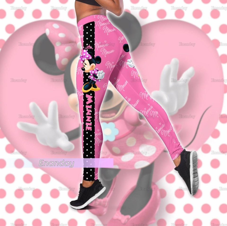 Cute Minnie Tanktop, Minnie Mouse Tank Top, Disney Minnie Leggings
