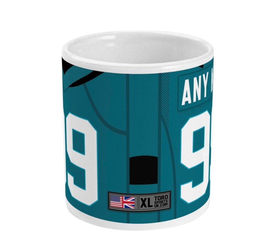 Jacksonville Jaguars 2021/22 Theme Personalised Jersey 11oz Mug