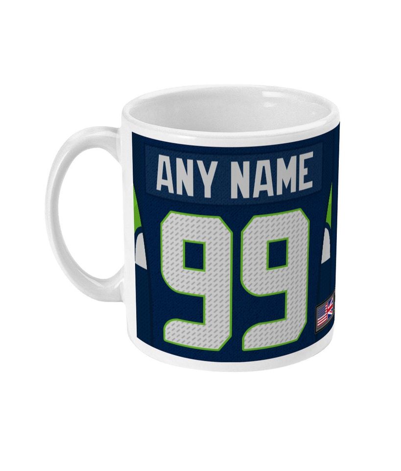 Seattle Seahawks 2021 Theme Link Up Home Road Jersey 11oz Mug