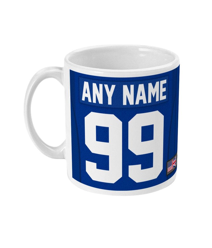 New York Giants 2021 Theme Link Up Home Road Jersey 11oz Mug
