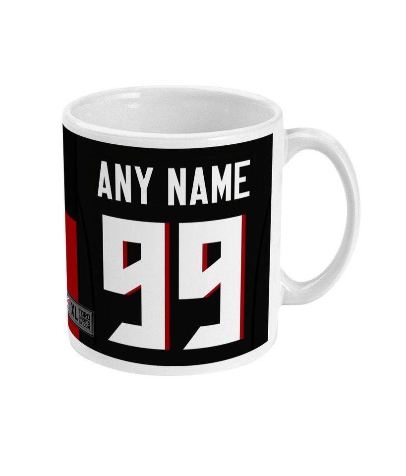 Atlanta Falcons 2022/23 Theme Personalised Jersey 11oz Mug