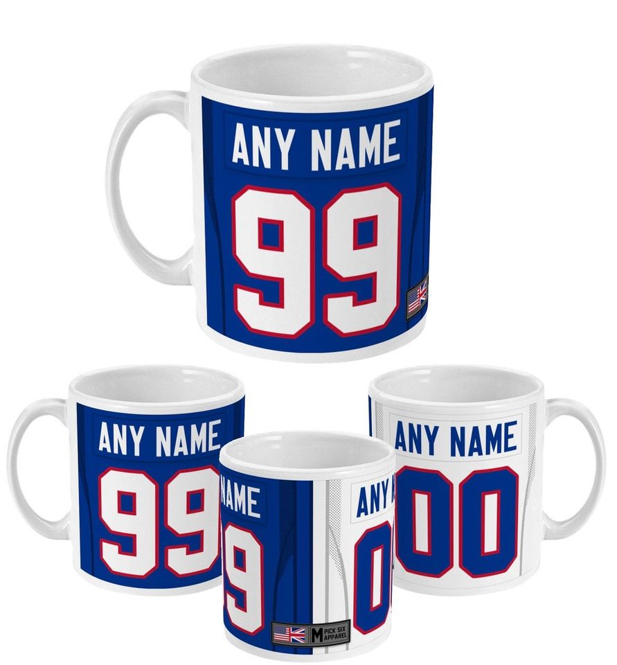 Buffalo Bills 2021/22 Theme Link Up Home Road Jersey 11oz Mug