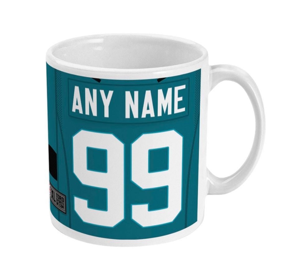 Jacksonville Jaguars 2021/22 Theme Personalised Jersey 11oz Mug