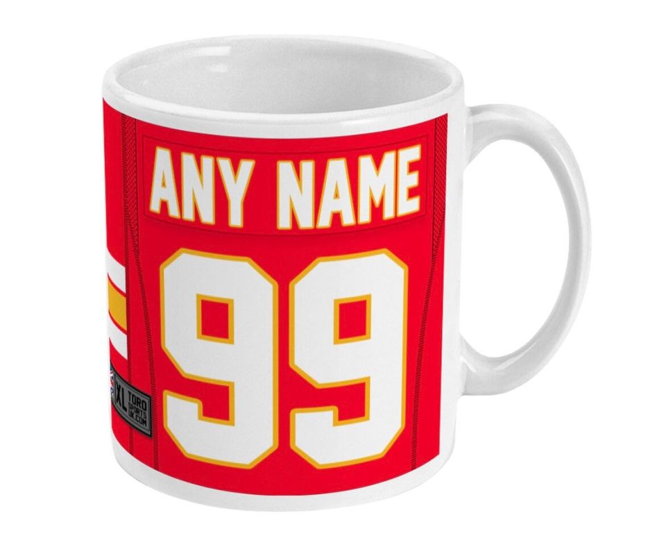 Kansas City Chiefs 2022 Theme Personalised Jersey 11oz Mug