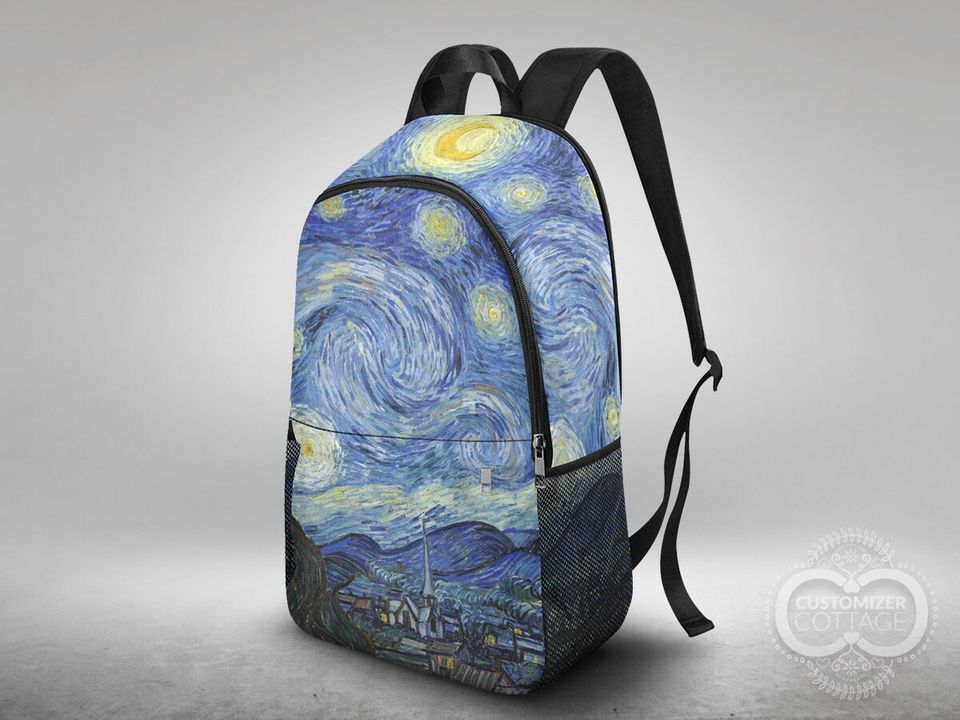 Starry Night painting Backpack