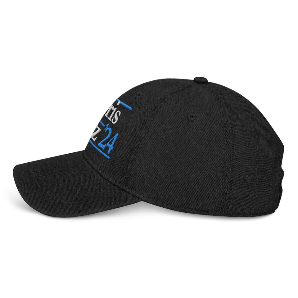 Kamala Harris Tim Walz Hat (Embroidered Denim Cap) Harris Walz 2024