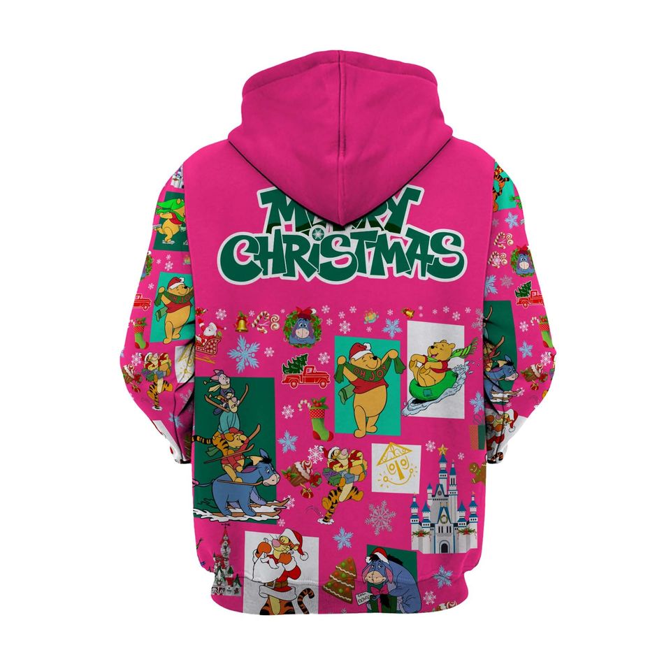 Piglet Pink Christmas | Disney 3DHoodie